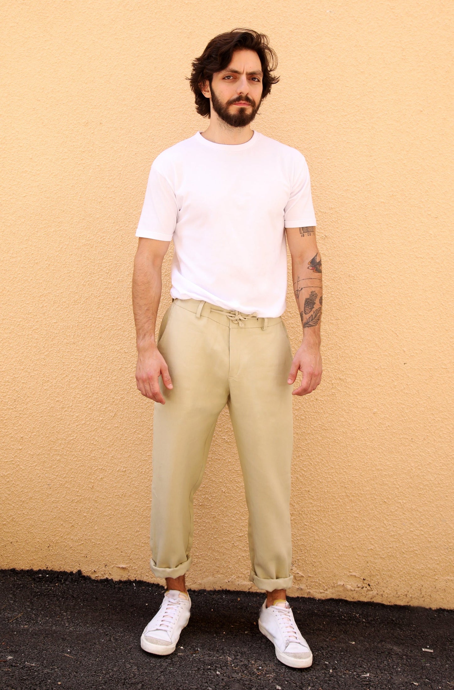 LINEN PANTS BEIGE