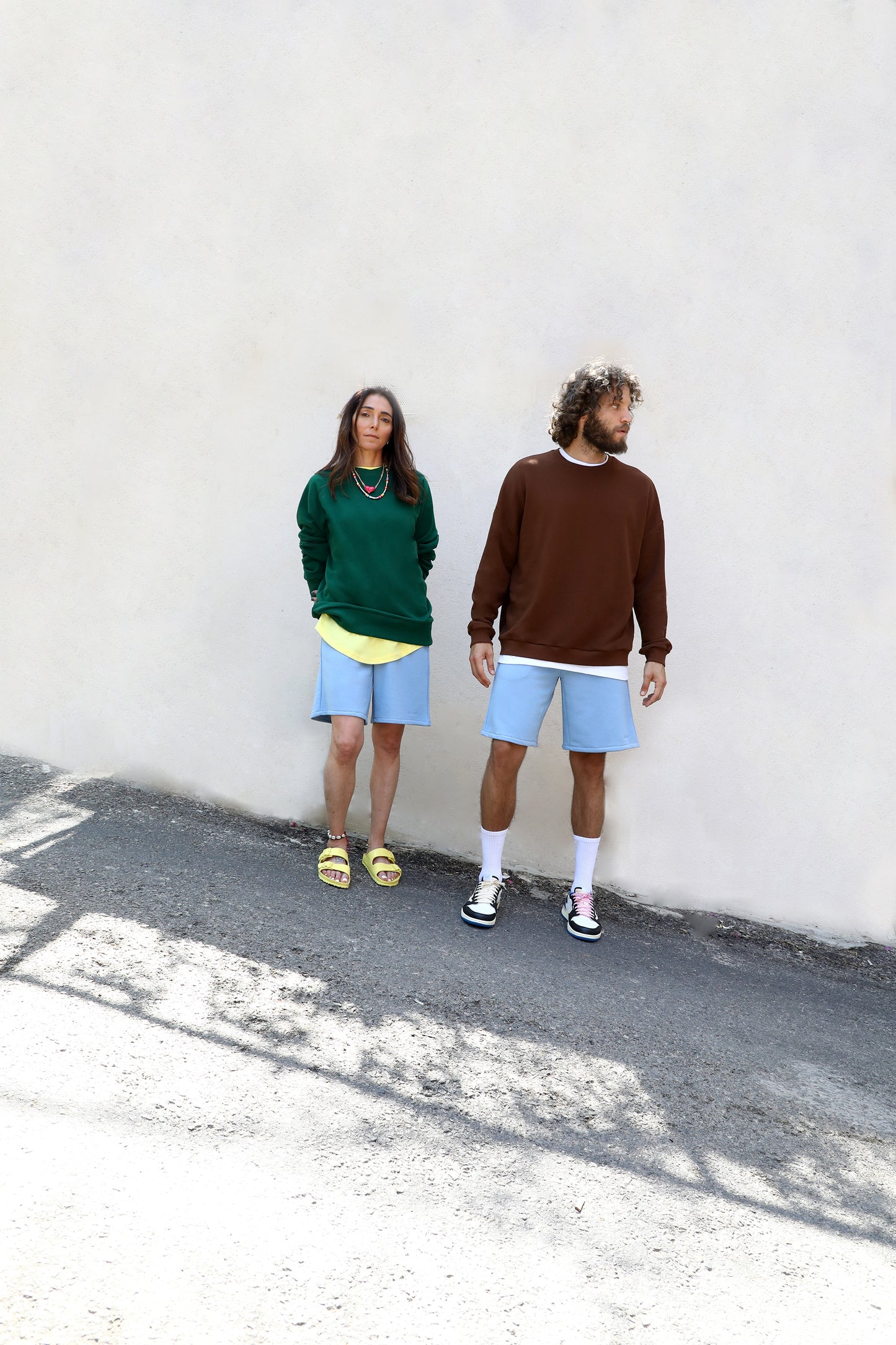 MIJIKAI SHORTS LIGHT BLUE