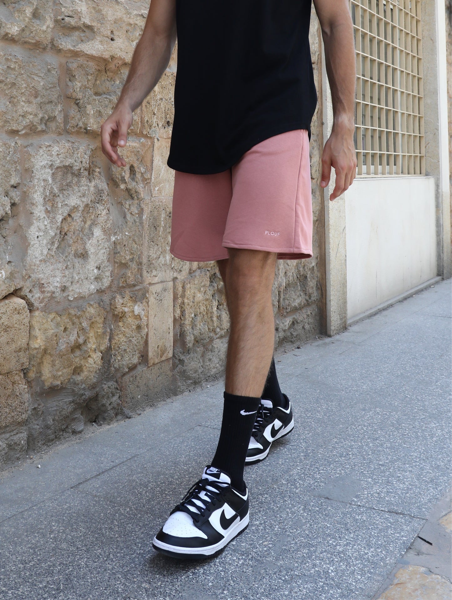 MIJIKAI SHORTS OLD PINK