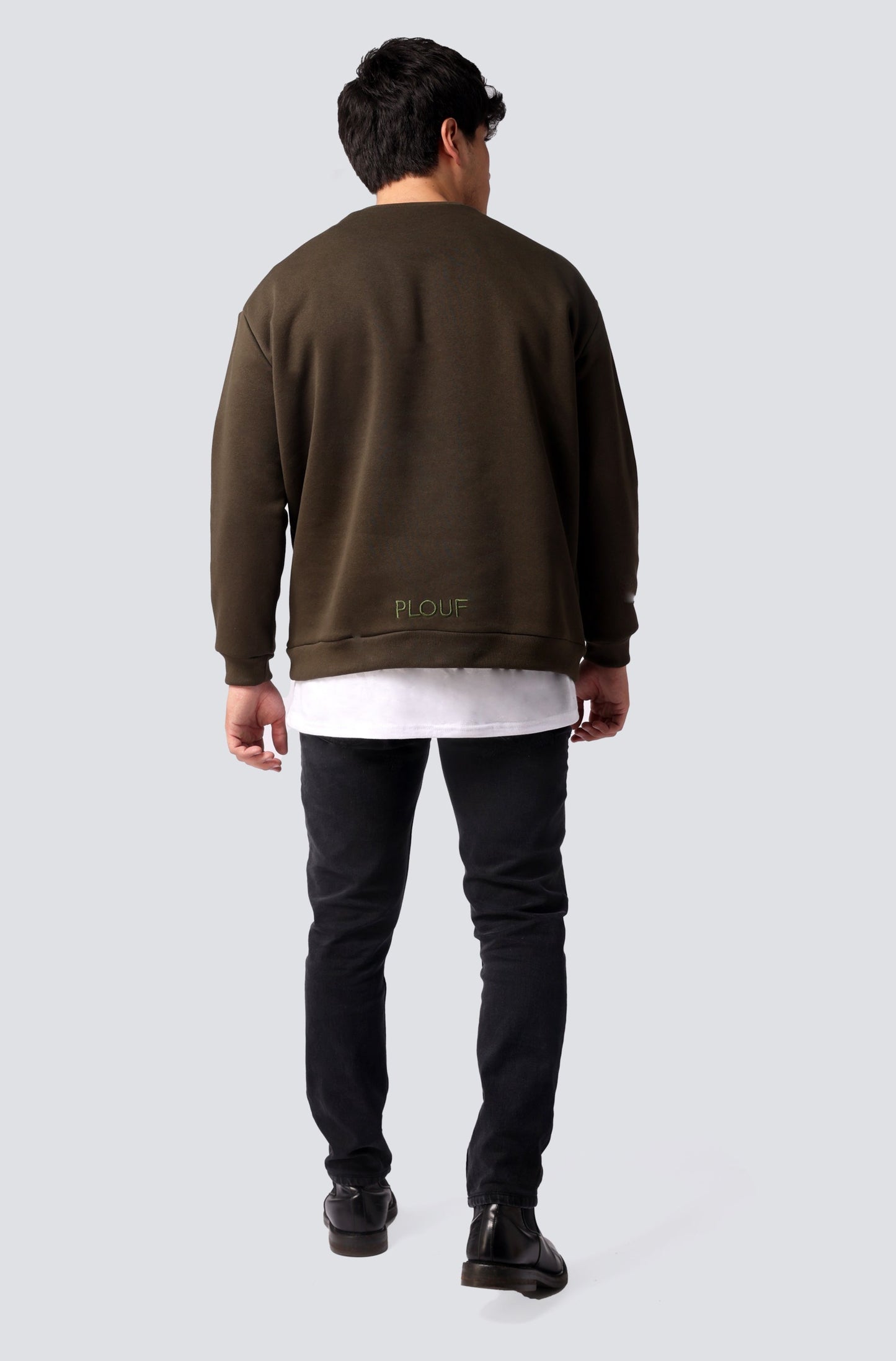 OVERSIZED SWEATSHIRT KAKI