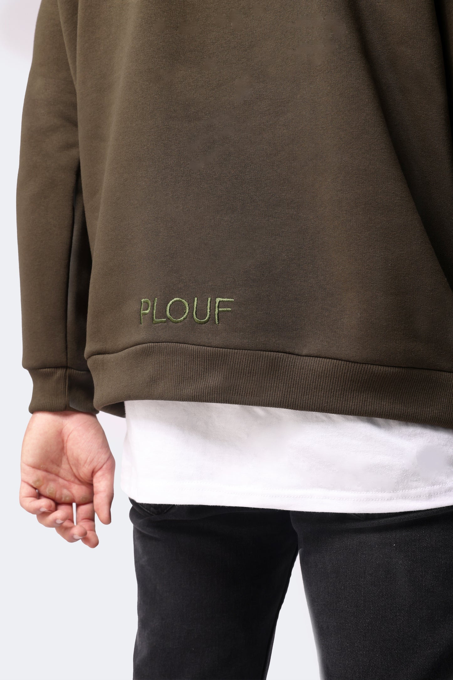 OVERSIZED SWEATSHIRT KAKI