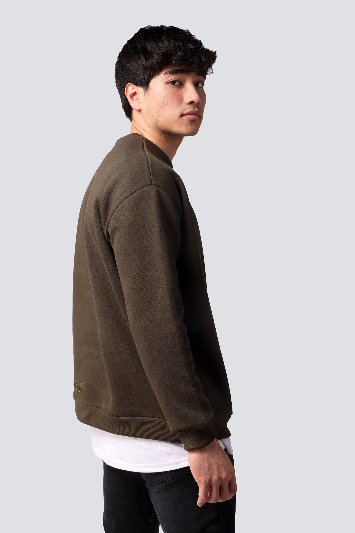 OVERSIZED SWEATSHIRT KAKI