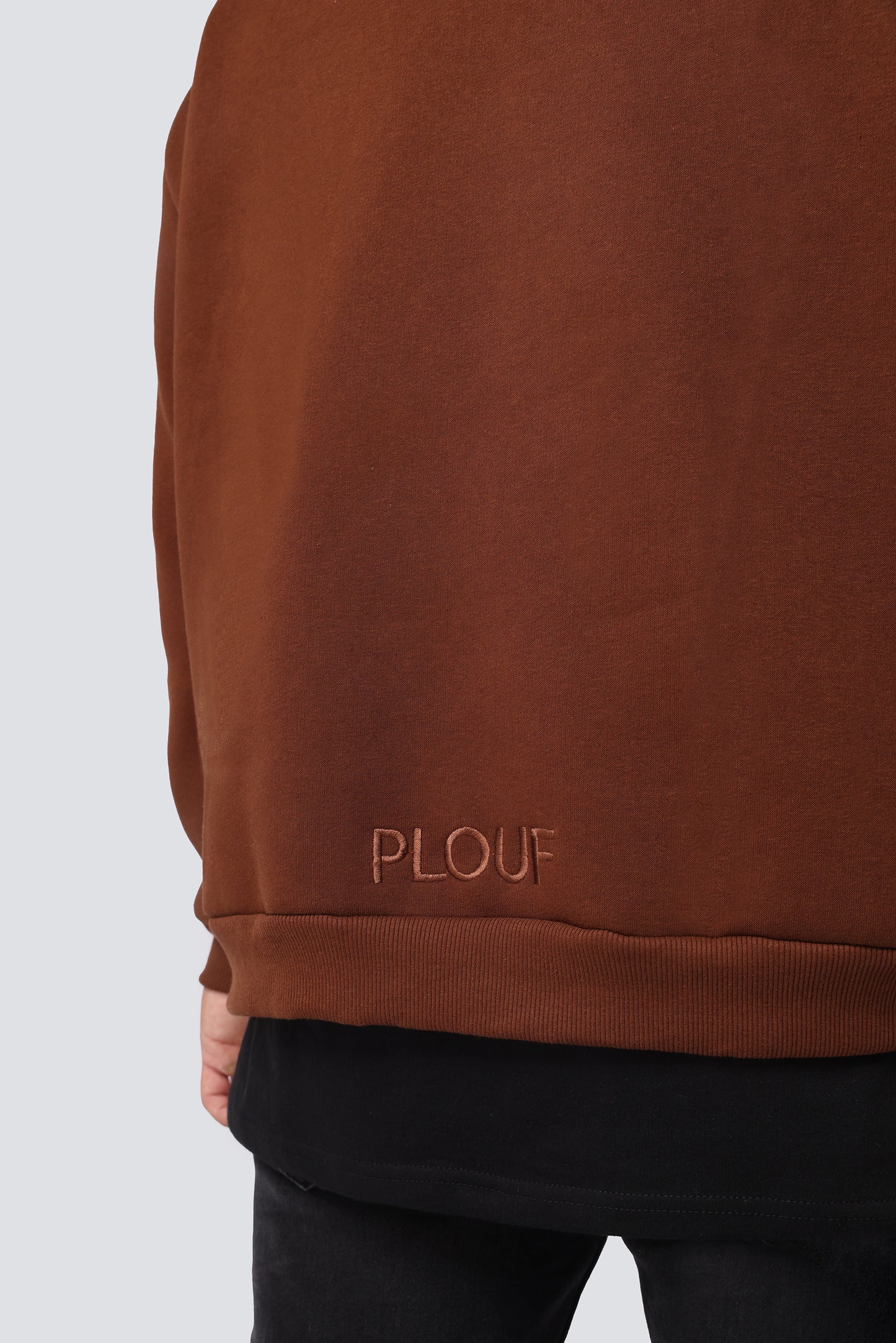 OVERSIZED SWEATSHIRT BROWN