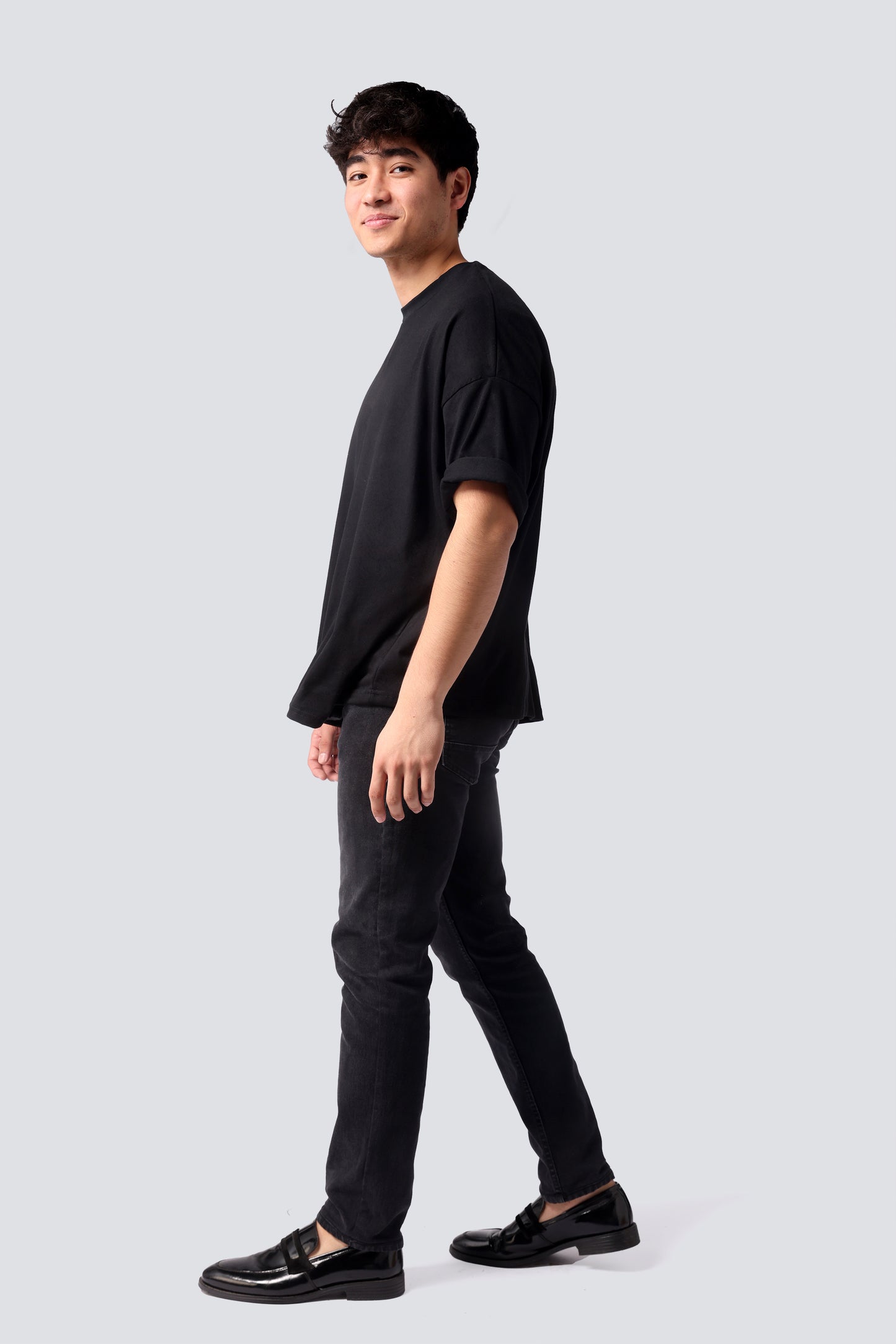 TOKUDAI T-SHIRT BLACK | OVERSIZED - JAPANESE