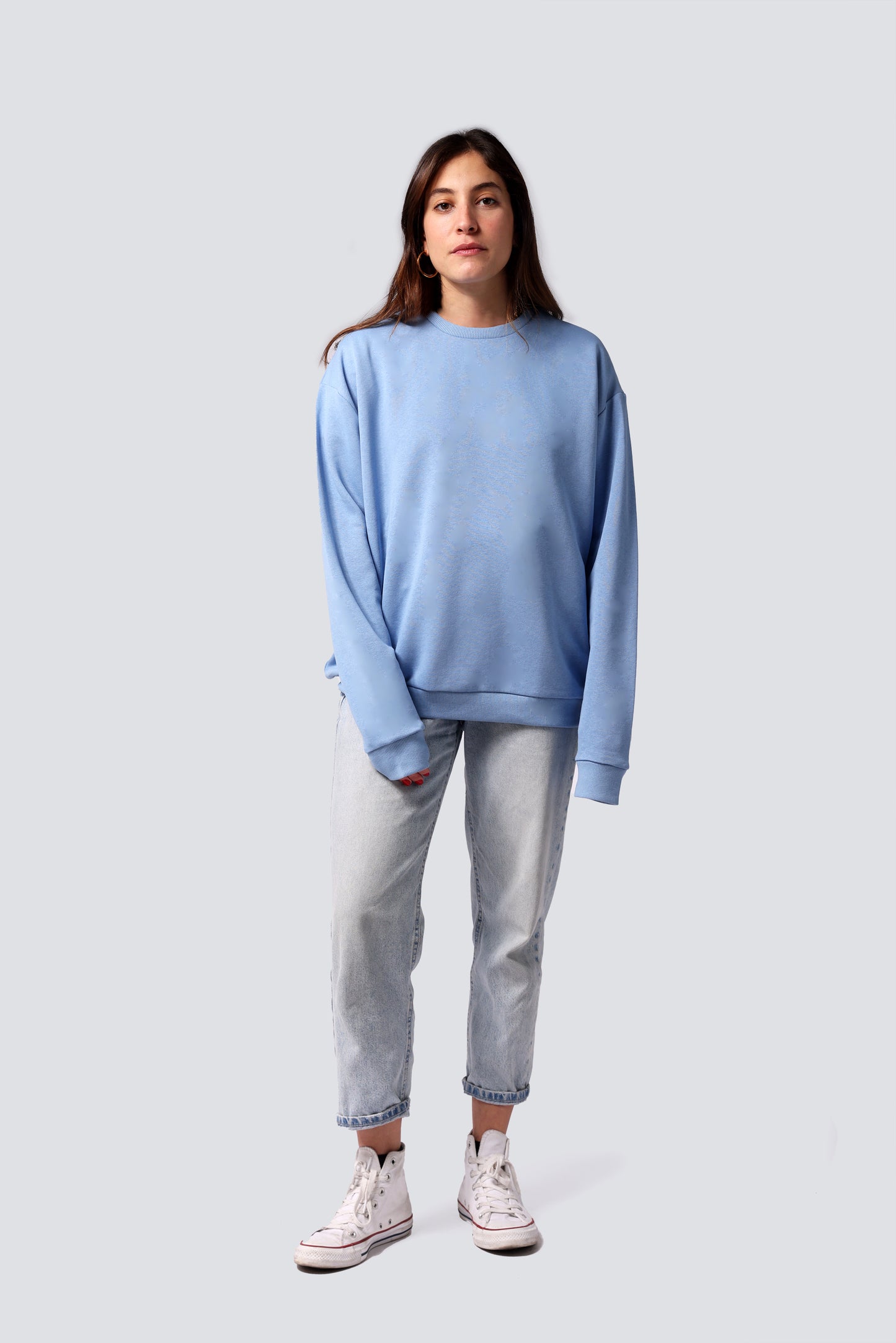LEXO SWEATSHIRT LIGHT BLUE
