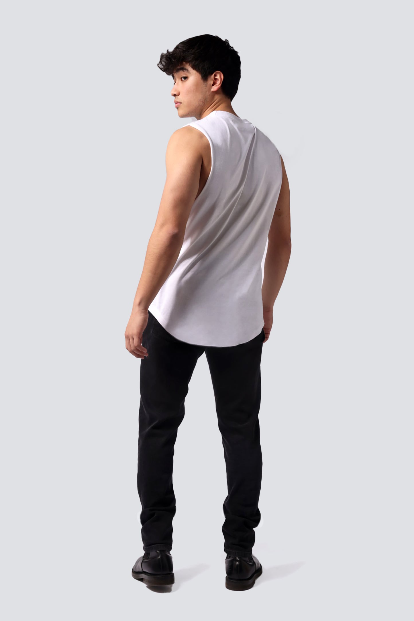 SLEEVELESS T-SHIRT WHITE