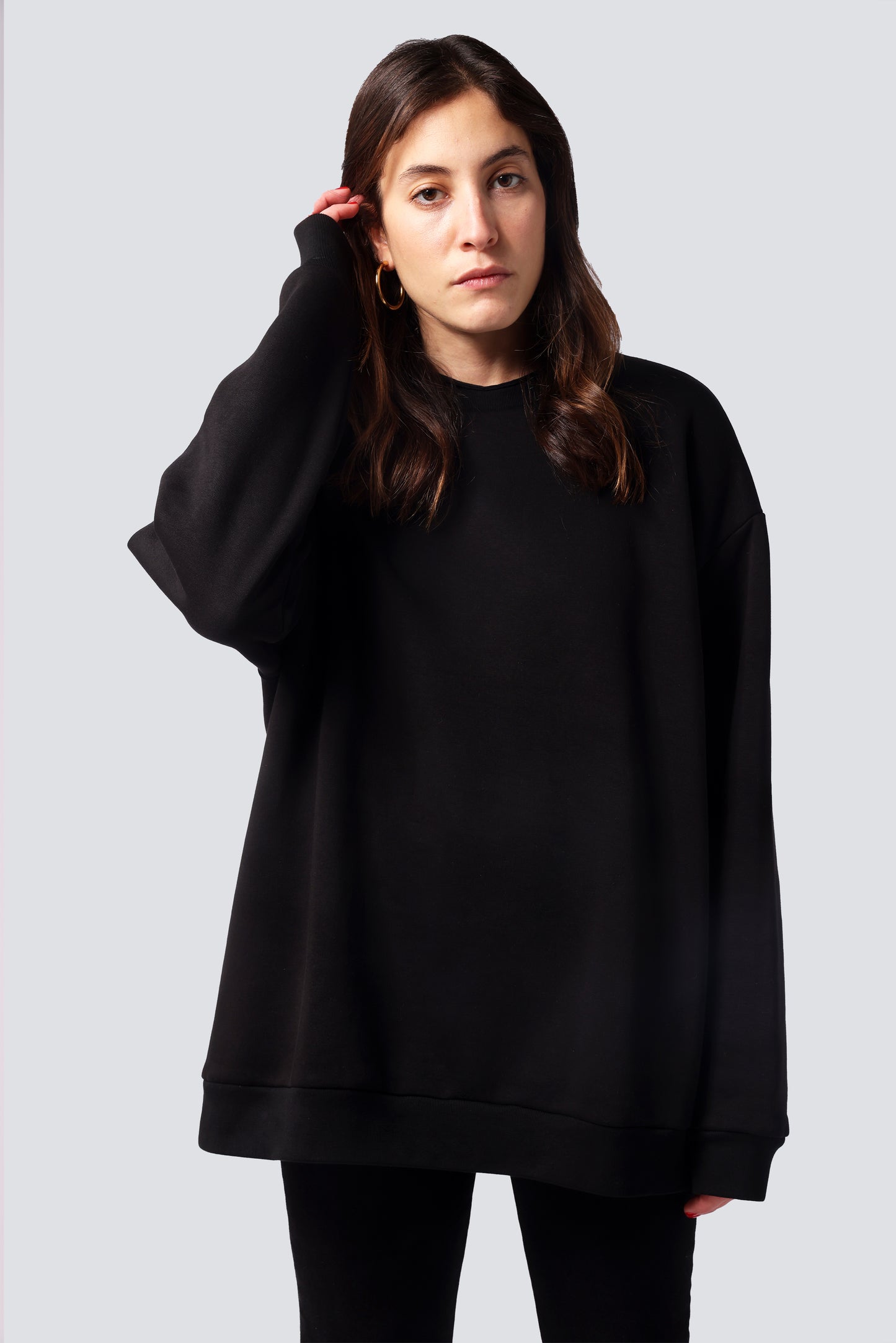 OVERSIZED SWEATSHIRT BLACK