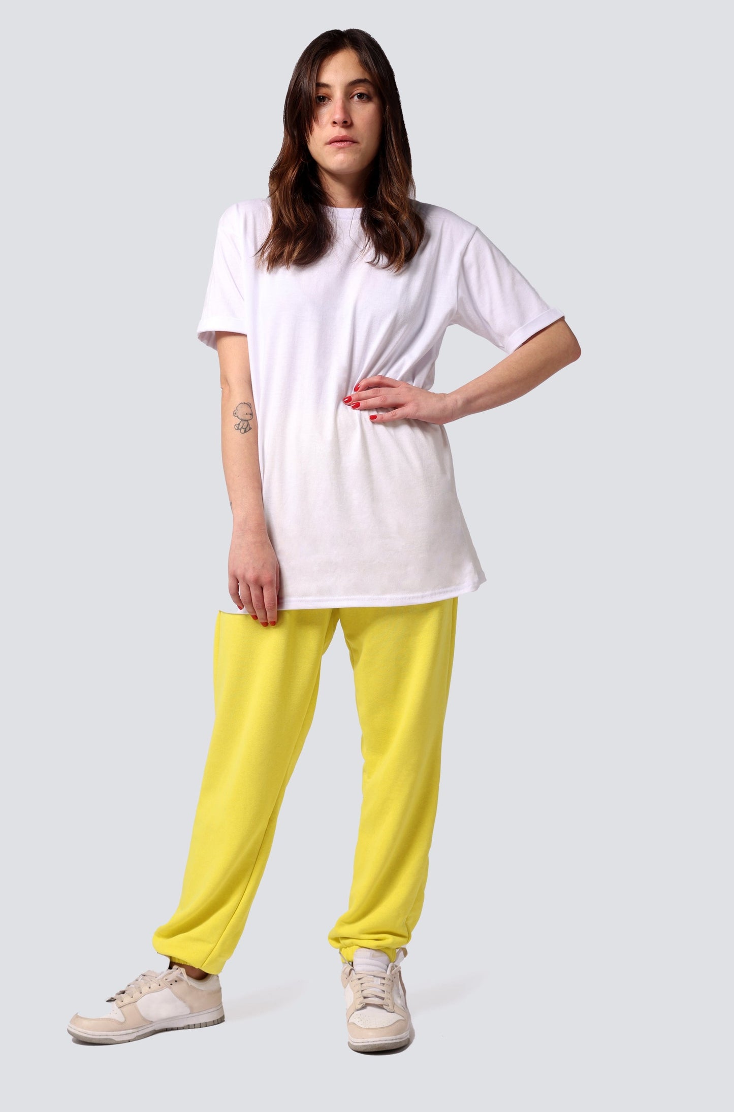 SAPPORO SWEATPANTS LEMON YELLOW