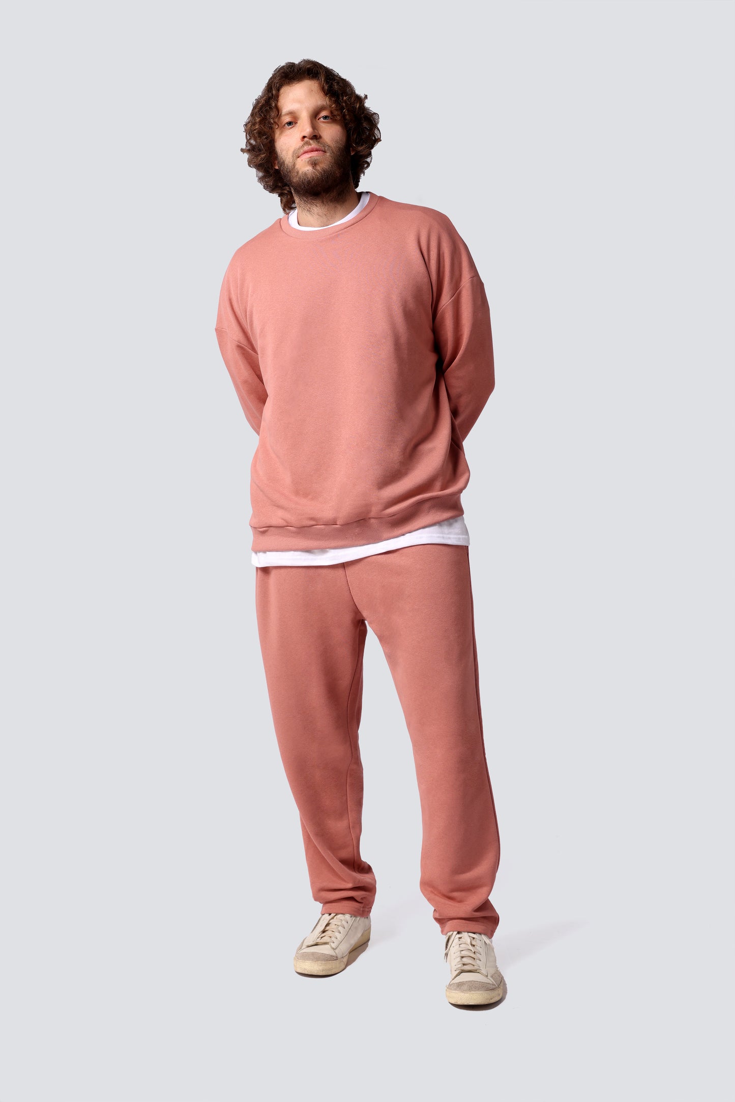 KIKU SWEATPANTS OLD PINK