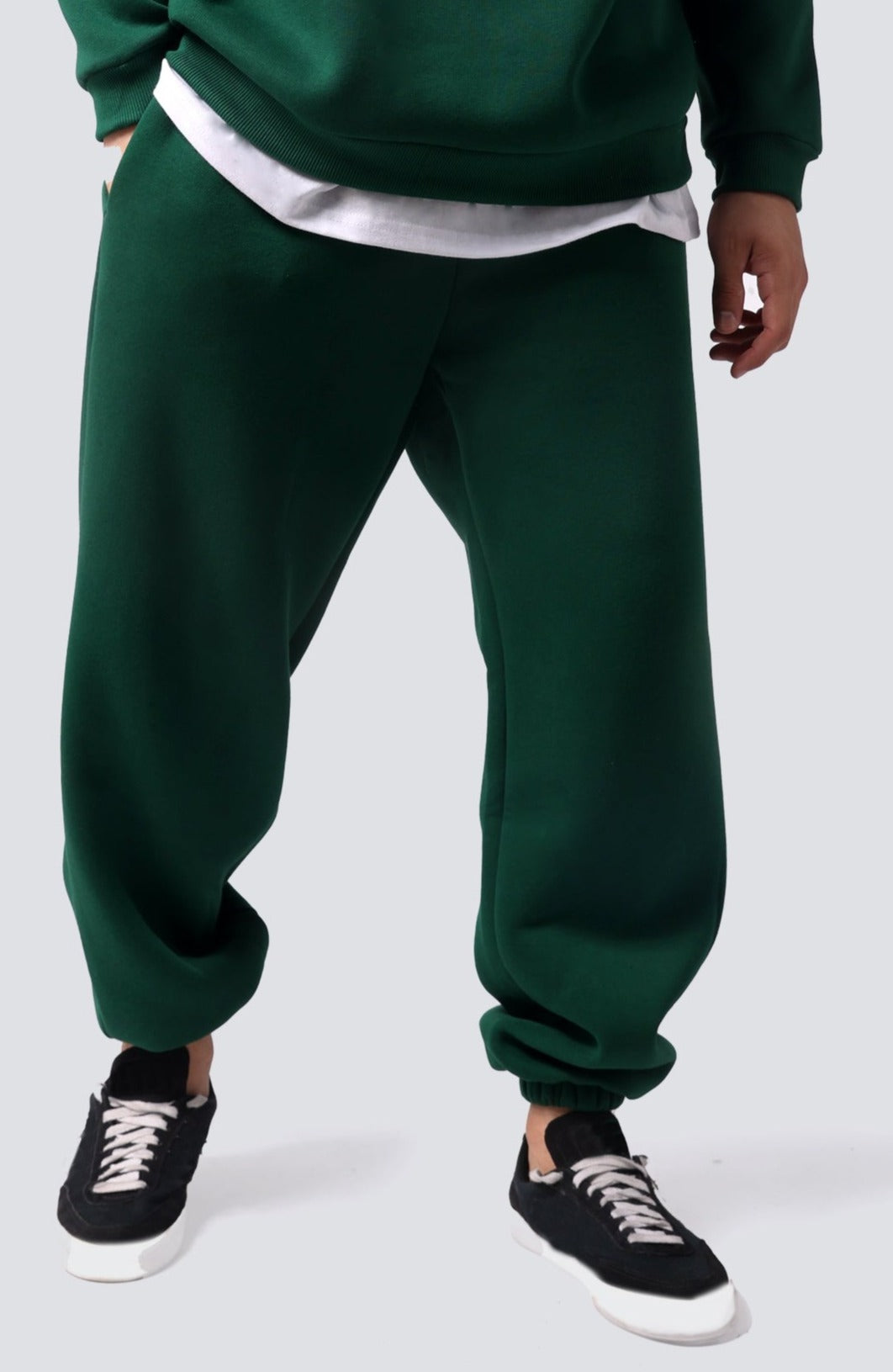 PUFFY SWEATPANTS GREEN