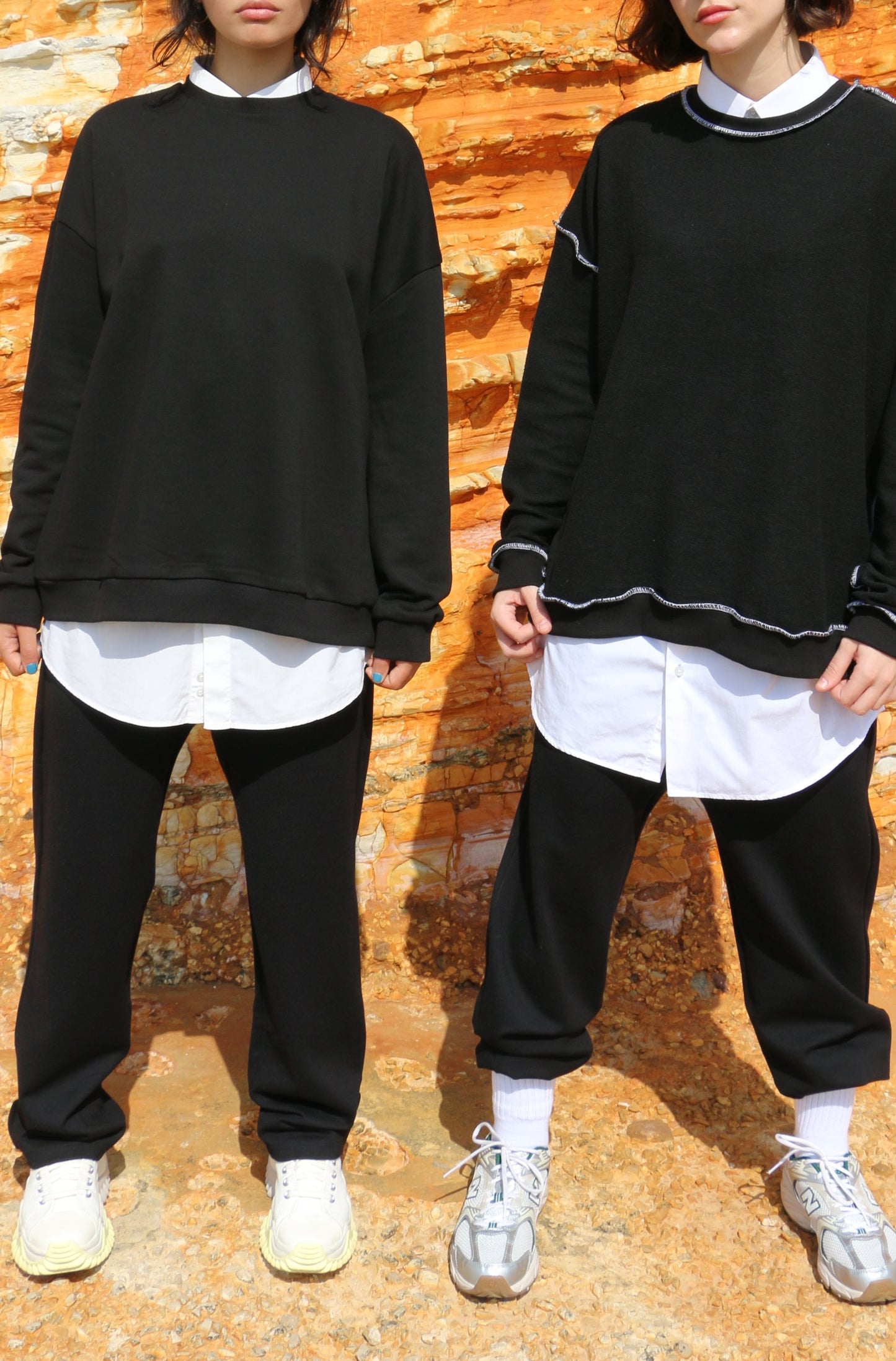 KIKU’ SWEATPANTS/PANTS BLACK