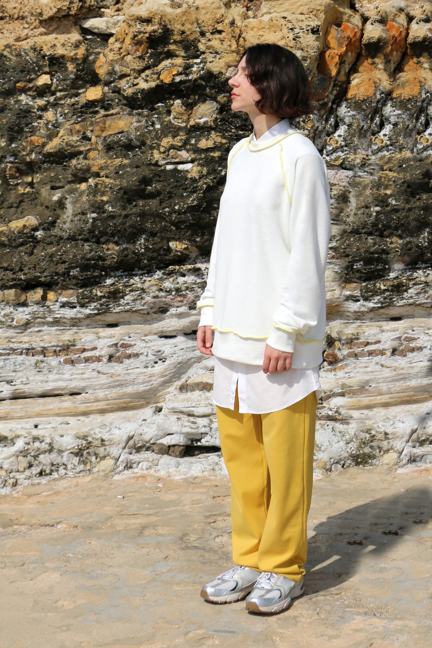 KIKU’ SWEATPANTS/PANTS MUSTARD YELLOW