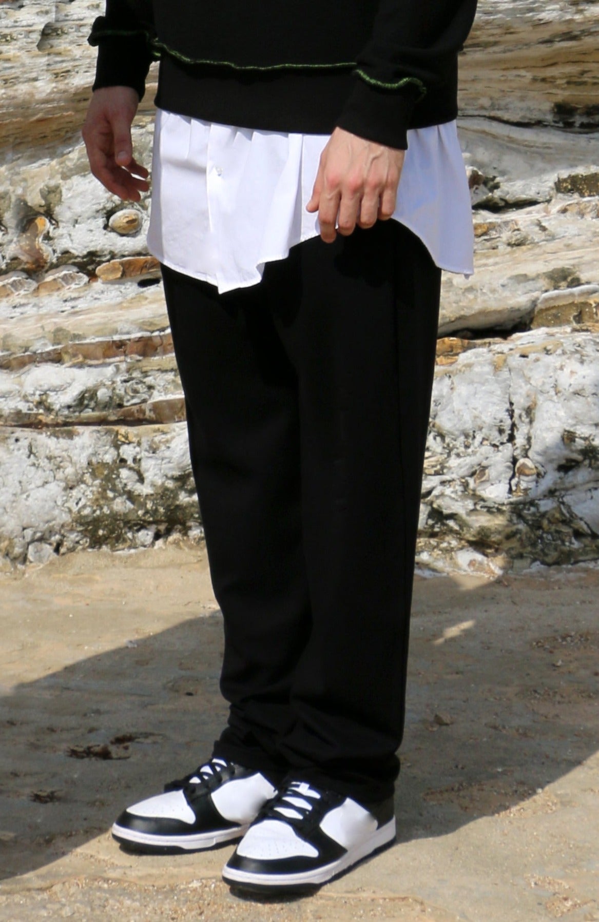 KIKU’ SWEATPANTS/PANTS BLACK