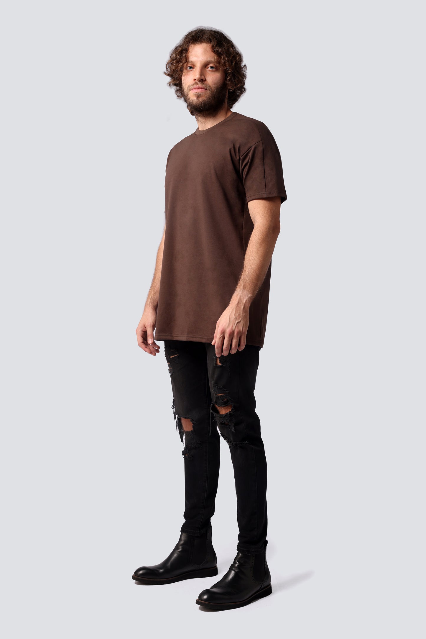 DEETAILS MATTER T-SHIRT BROWN