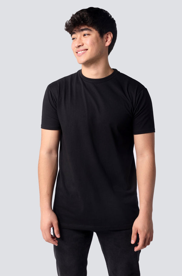 FOOTLOOSE’ T-SHIRT BLACK | REVERSED SLEEVES