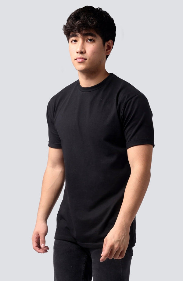 FOOTLOOSE’ T-SHIRT BLACK | REVERSED SLEEVES